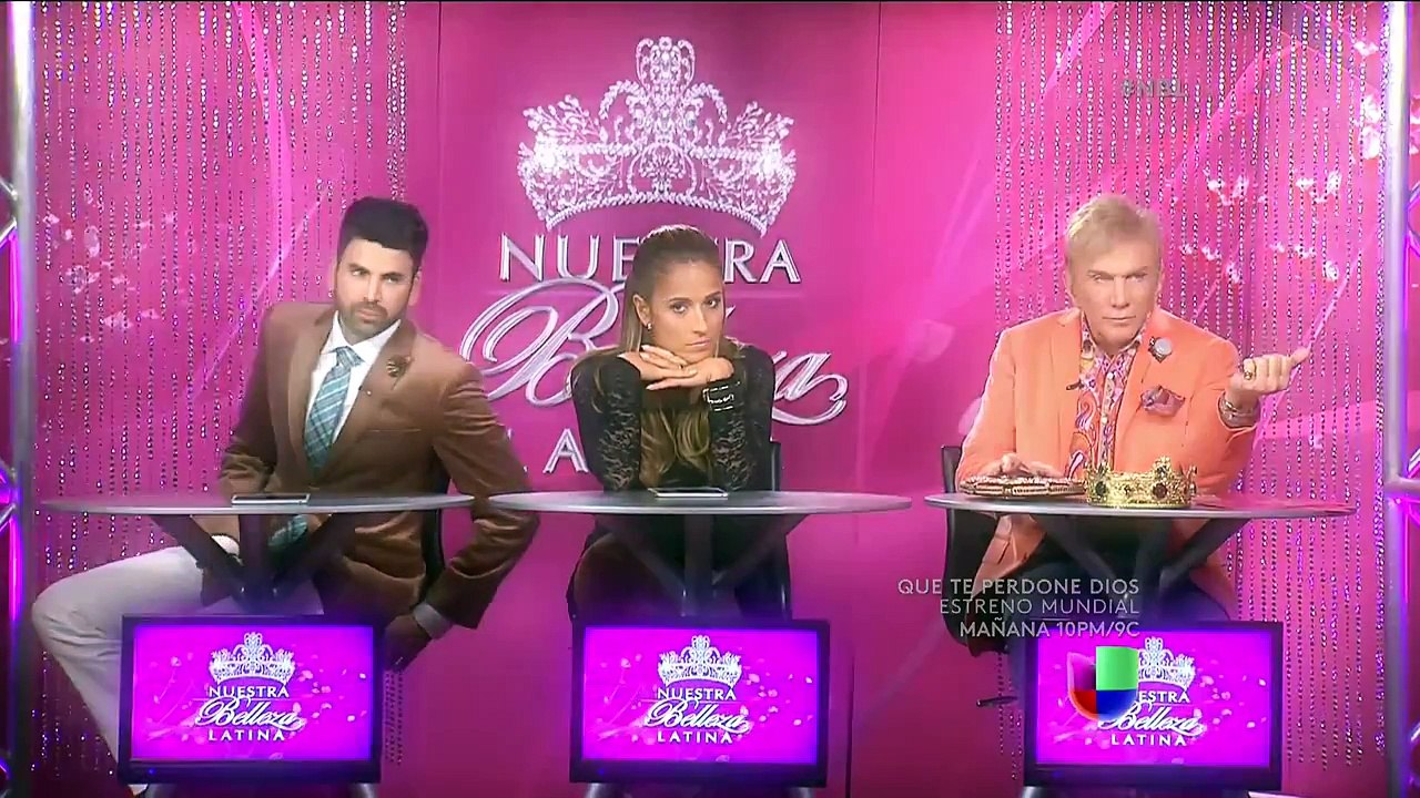 Kate García se desnudó frente a los jueces de Nuestra Belleza Latina