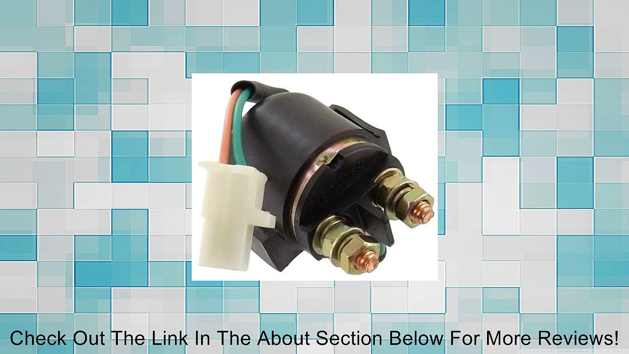 NEW Starter Solenoid Yamaha ATV 1993-1999 YFM400 Kodiak Review