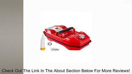 2.6 Gallon Portable Metal Gas Tank Review
