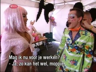 Katja Schuurman - BNN at work (Dragqueen)