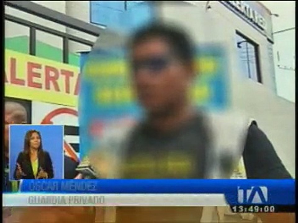 Guardia privado se enfrentó a sujetos armados en Guayaquil