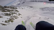 Loic Collomb Patton | 1st Skier Men | FWT15 Chamonix-Mont-Blanc GoPro run