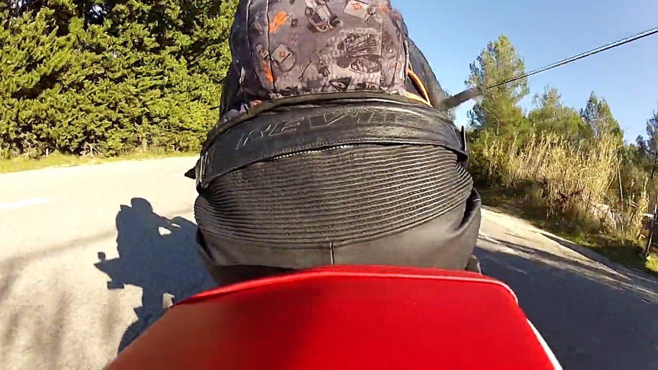 First ride with sonic and GopRo on yamaha R6 !