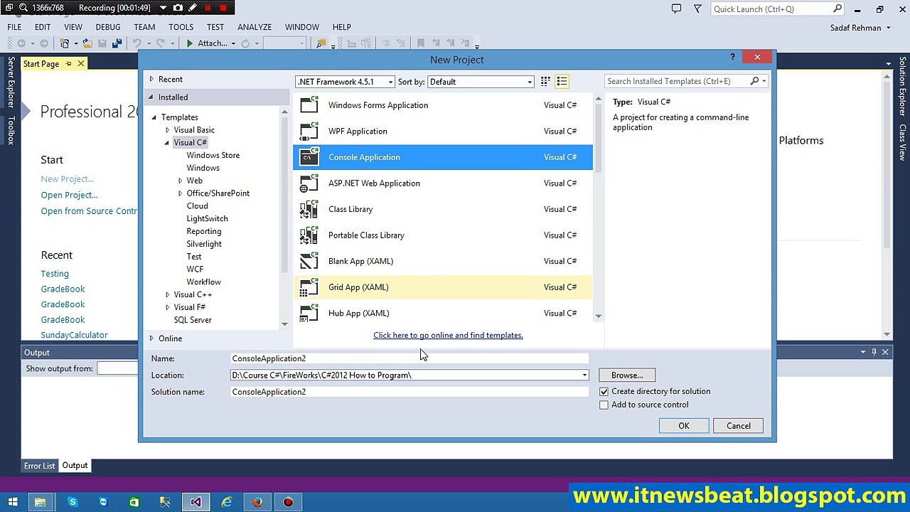 C# Urdu Tutorial 1