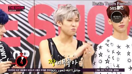 140624 THE SHOW (60 seconds Interview) - BOYFRIEND [Arabic Sub]