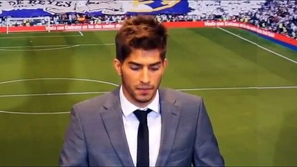 Así fue la presentación de Lucas Silva en el Santiago Bernabéu