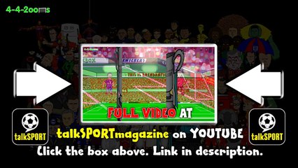LIVERPOOL vs CHELSEA 1-1 20.1.15 Raheem Sterling Goal Highlights League Cup Semi-Final Cartoon