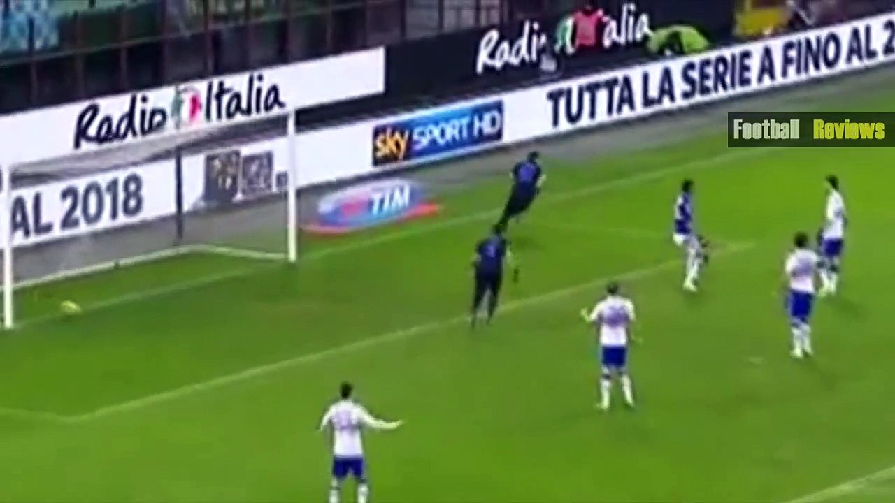 Xherdan Shaqiri First Goal for Inter vs Sampdoria 2-0 2015 - Coppa Italia 2015