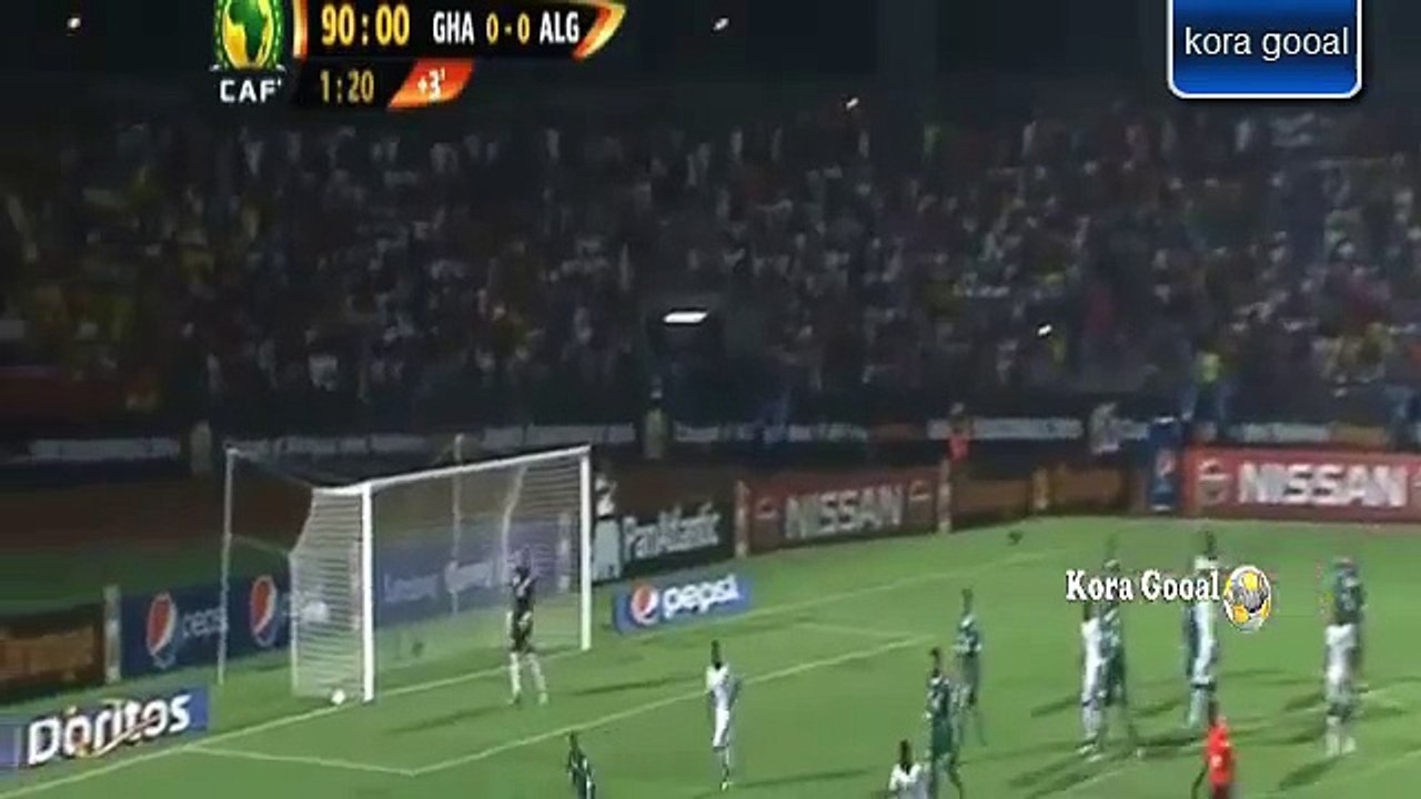 Ghana vs Algeria 1-0 goal Asamoah Gyan full 2015 HD