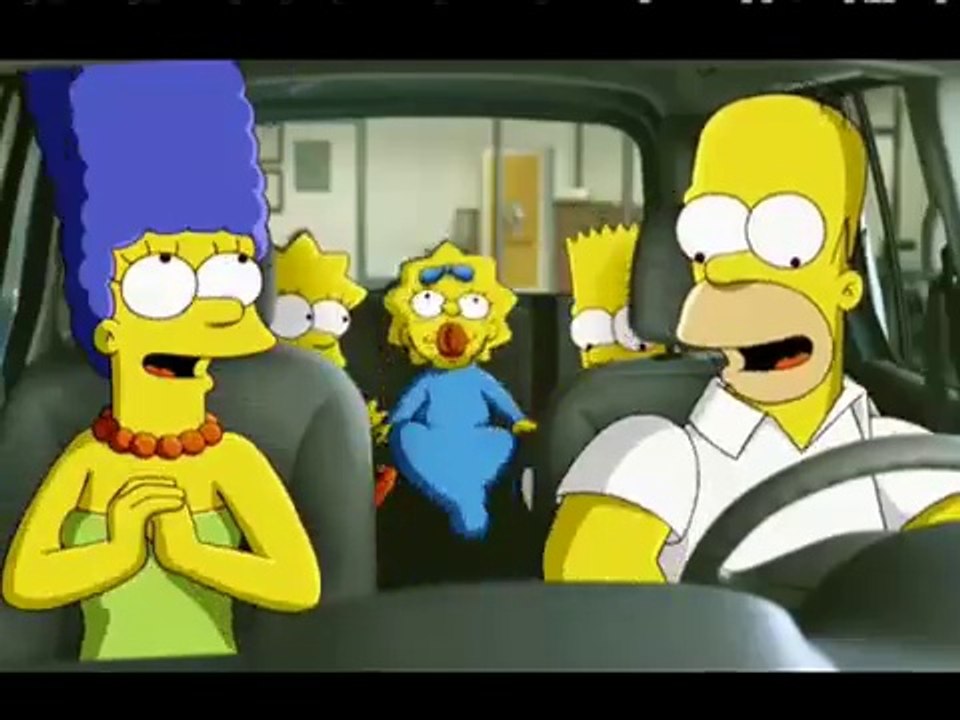 Pub - Renault Kangoo - Avec les Simpson
