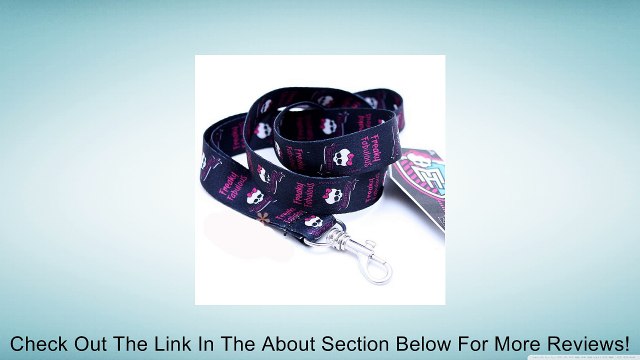 Licensed Monster High BLACK Lanyard Key Chain ID Holder Review