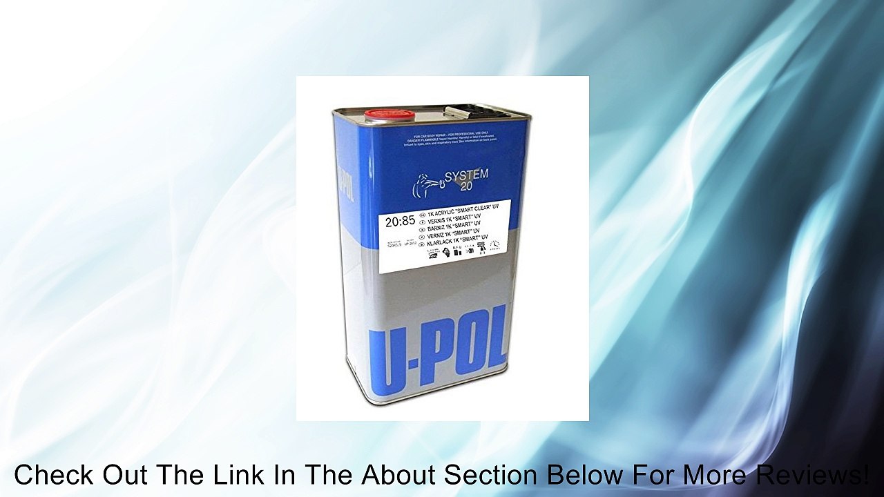 U-Pol Products 2852 Clear System 2085 1K Smart Acrylic Coat - 5 Liter Review