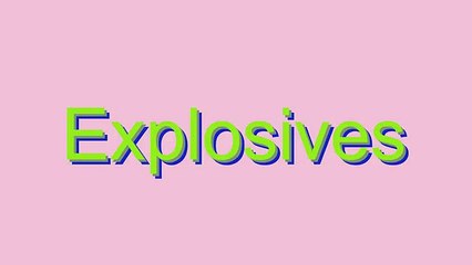 How to Pronounce Explosives