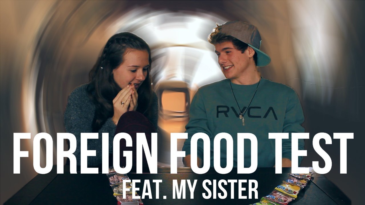 FOREIGN FOOD TEST (w/ my sister)