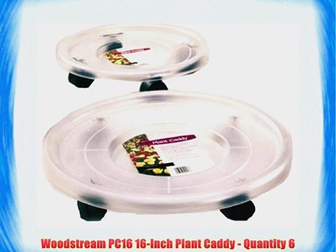 Woodstream PC16 16-Inch Plant Caddy - Quantity 6
