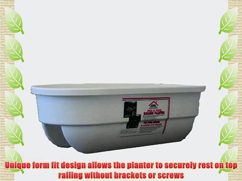 Apollo Plastics L2X4-WHITE 2 by 4 Mount Deck