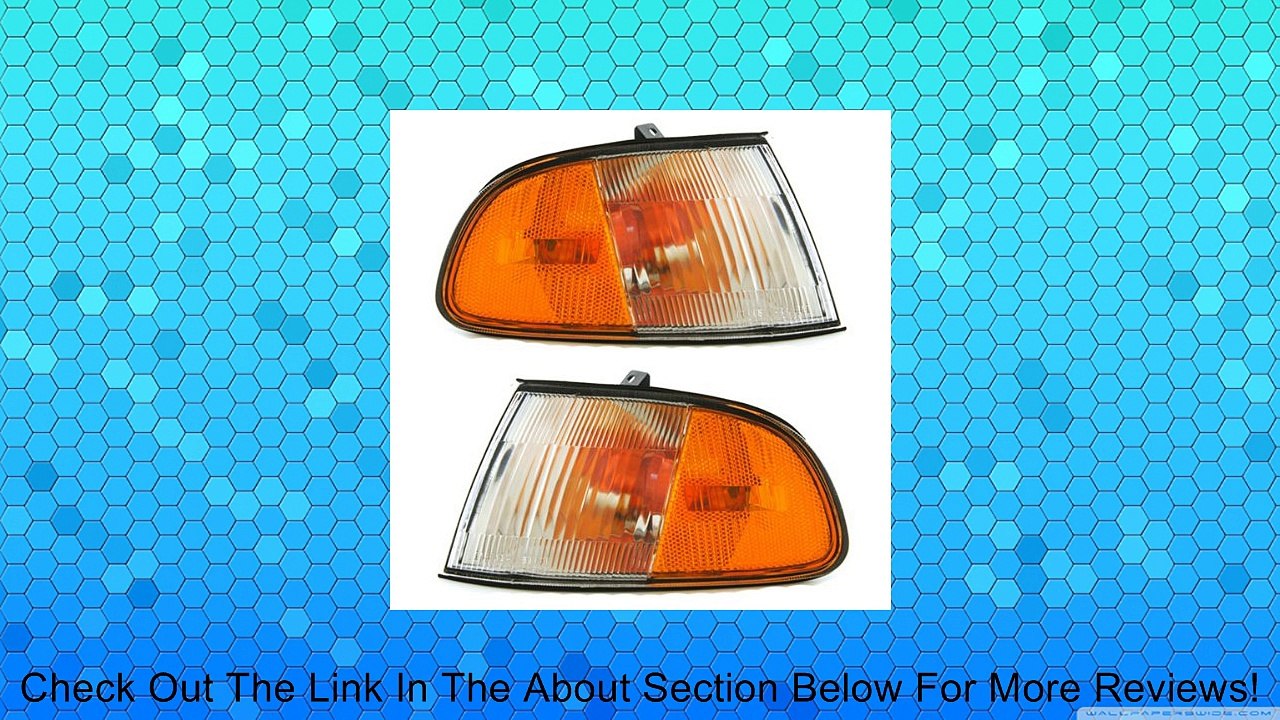 1992-1993-1994-1995 Honda Civic 2-Door Coupe & Hatchback Corner Park Light Turn Signal Marker Lamp Pair Set Left Driver AND Right Passenger Side (92 93 94 95) Review