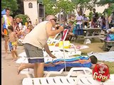Blind Man At Water Park Prank