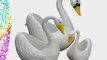 White Swan Planter 3 piece Set: Classic Union Products Yard Decorations - Made in the USA!