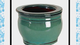 5 Aqua Round African Violet Pot with 3.5 inch inner pot