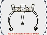 River North Combo Top Plant Stand 13 Black