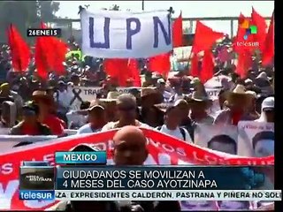 México: miles salen a las calles en "8va Acción Global por Ayotzinapa"
