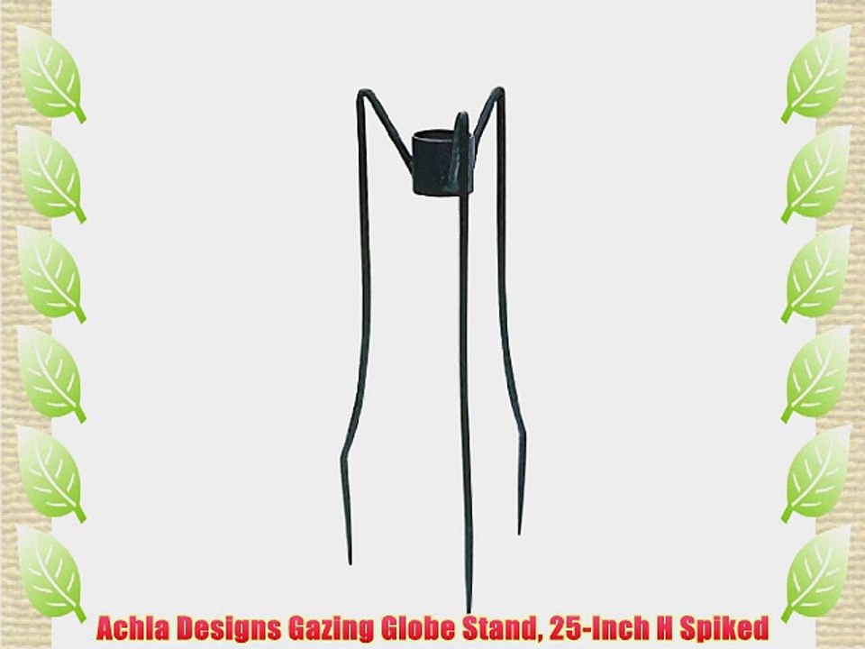Achla Designs Gazing Globe Stand 25-Inch H Spiked