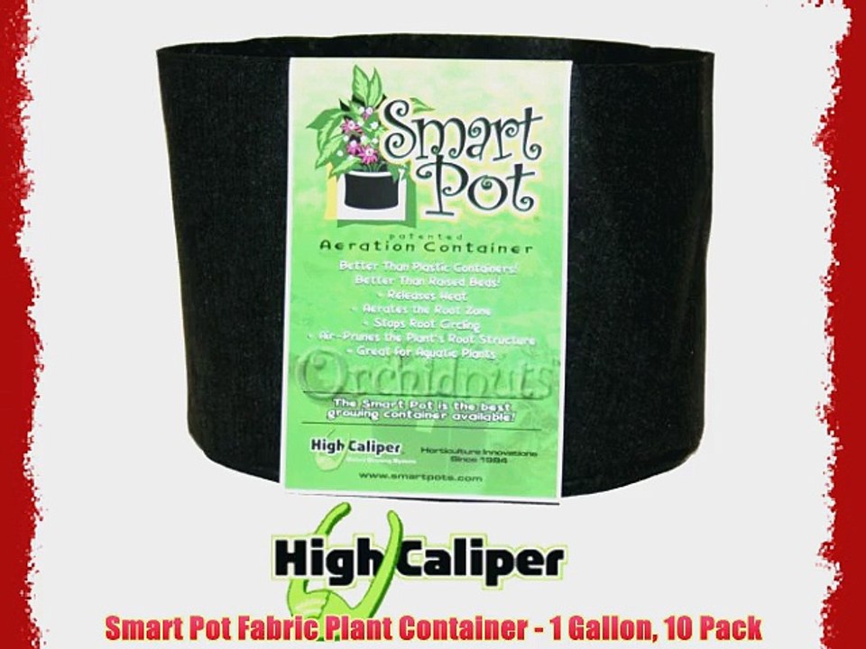 Smart Pot Fabric Plant Container - 1 Gallon 10 Pack
