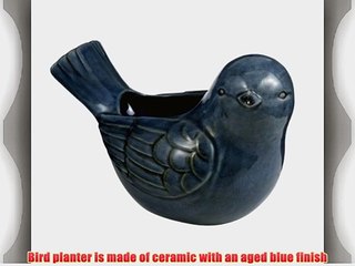 Ceramic Bird Planter