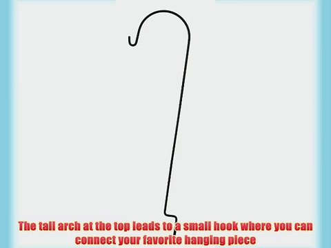 Panacea 83060 Deck Hanger Hook Black 36-Inch