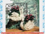 Elegant Swan Planter Flower Pot Large Size Beautifully detailed