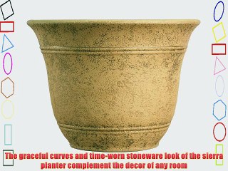 Listo SRA16001P09 Sierra Planter Arizona Sand 16-Inch Width