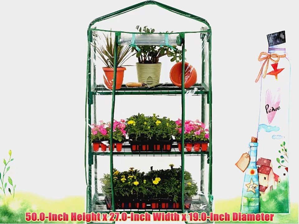 Misco GH31 Three Shelf Greenhouse