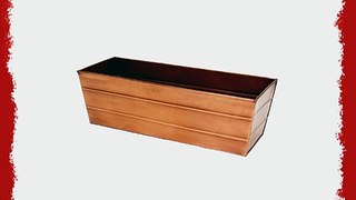 Achla Designs Copper Plated Window Box Medium
