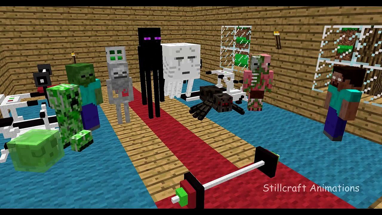 Monster School: Drawing - Minecraft Animation