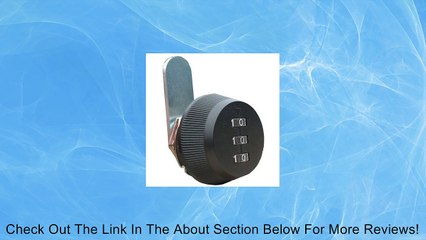 Combi Cam Cc7850L B 1-.13 In. Combi-Cam Locks - Black Review