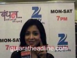 Chavi Pandey in Ahmedabad for Bandhan serial promotion on Zee TV