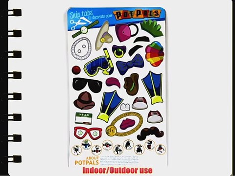 PotPals Planter Decor Plant Stand for 6-Inch Pot Black Frog