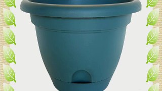 Bloem Living LP1648 Lucca Self-Watering Planter 16-Inch Turbulant