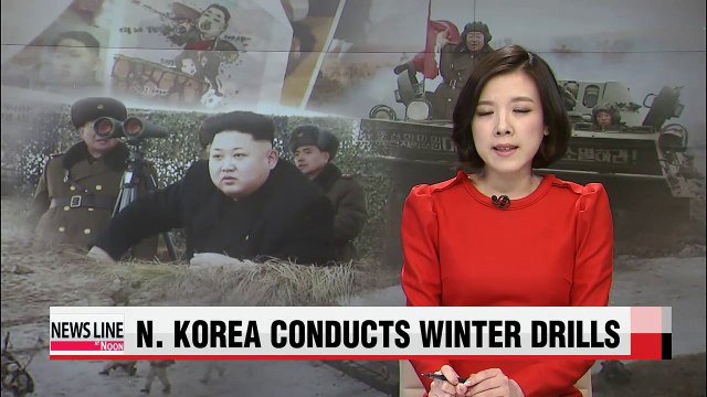 N. Korea conducts military drills to counter U.S. hostilities