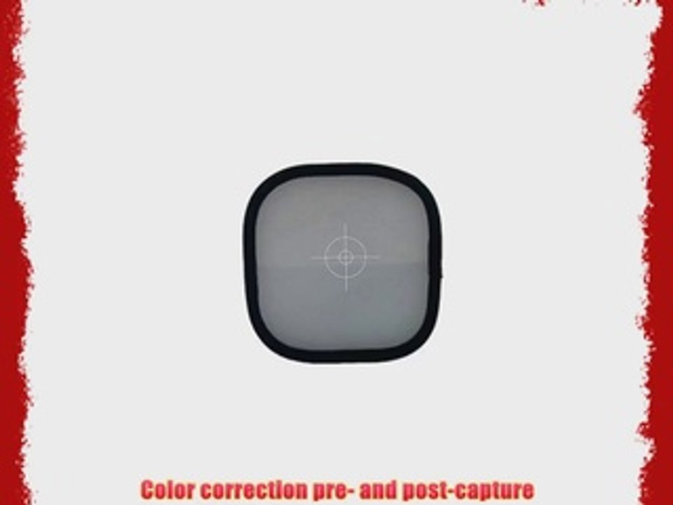 Lastolite LL LR1250 12-Inch Ezybalance Card -Grey/White