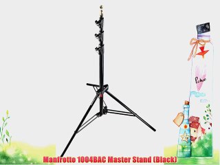 Manfrotto 1004BAC Master Stand (Black)
