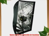 Photography Umbrella type Softbox 24 x 36 with Grid for Canon Nikon or Alien Bees 6090GD