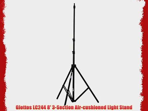Giottos LC244 8' 3-Section Air-cushioned Light Stand