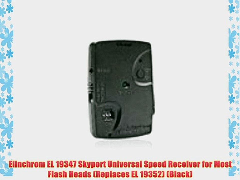 Elinchrom EL 19347 Skyport Universal Speed Receiver for Most Flash Heads (Replaces EL 19352)