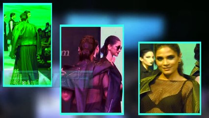 Richa Chadha On Ramp For Designer Kshitij Kankaria At Madame Style Week with interview_FWF