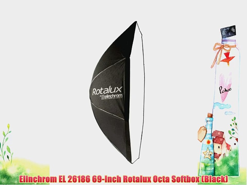 Elinchrom EL 26186 69-Inch Rotalux Octa Softbox (Black)