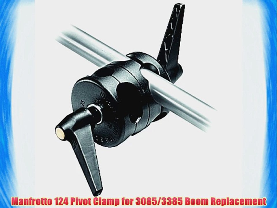 Manfrotto 124 Pivot Clamp for 3085/3385 Boom Replacement