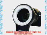 YONGNUO WJ-60 Macro Photography Continuous Ring LED Light for Camcorder or DSLR Cameras