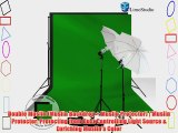LimoStudio Photography Video Studio Umbrella Continuous Lighting Light Kit with Double Muslin